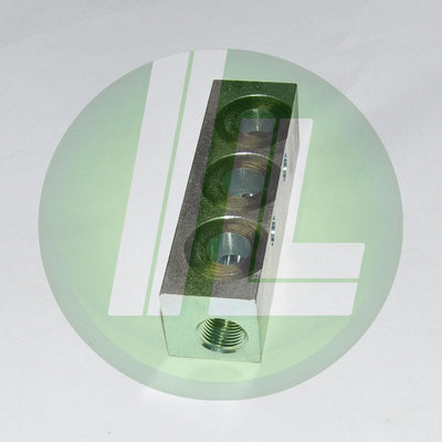 Lincoln Industrial 11963 SL-1 & SL-V Three Injector Manifold - Industrial Lubricant