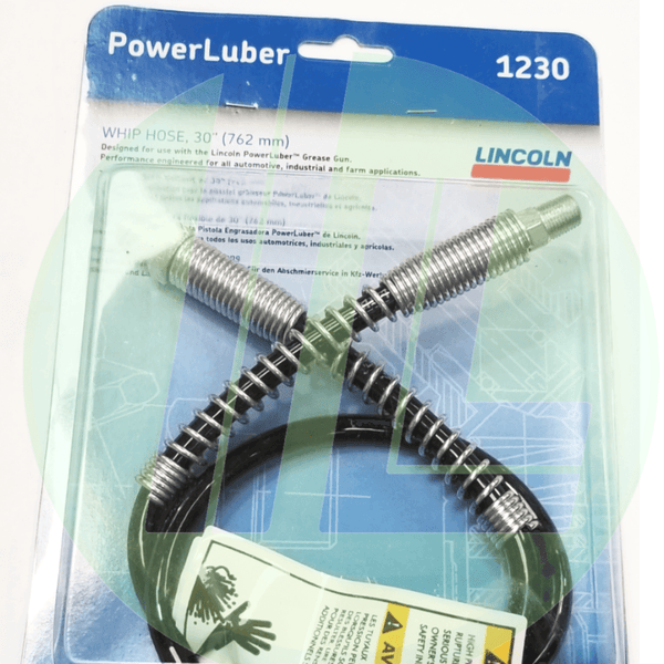 Lincoln Industrial 1230 Whip Hose 30" for PowerLuber Grease Gun Models - Industrial Lubricant