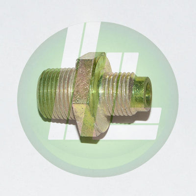 Lincoln Industrial 13216 Adapter Fitting 3/8" NPTF Male for Single Unit Injector - Industrial Lubricant
