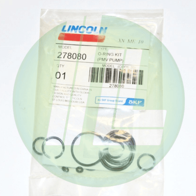 Lincoln Industrial 278080 O-Ring Repair Kit for PMV Oil Pumps - Industrial Lubricant