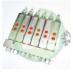 Lincoln Industrial 85770-6 Centro-Matic 6 Grease Injector Manifold SL-V Series - Industrial Lubricant