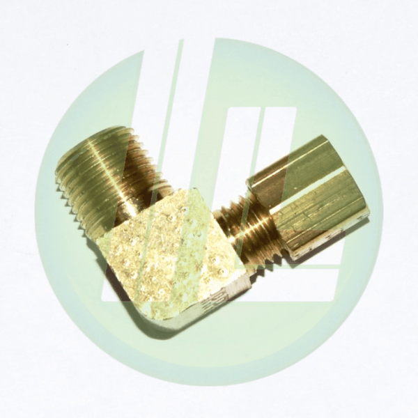 McMaster-Carr 50915K711 Brass Compression Elbow Tube Fitting for Air & Water - Industrial Lubricant
