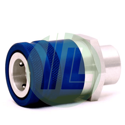 Wiggins R11BLU Fast Fueling Systems | Blue Coolant Nozzle with SAE Threads - Industrial Lubricant